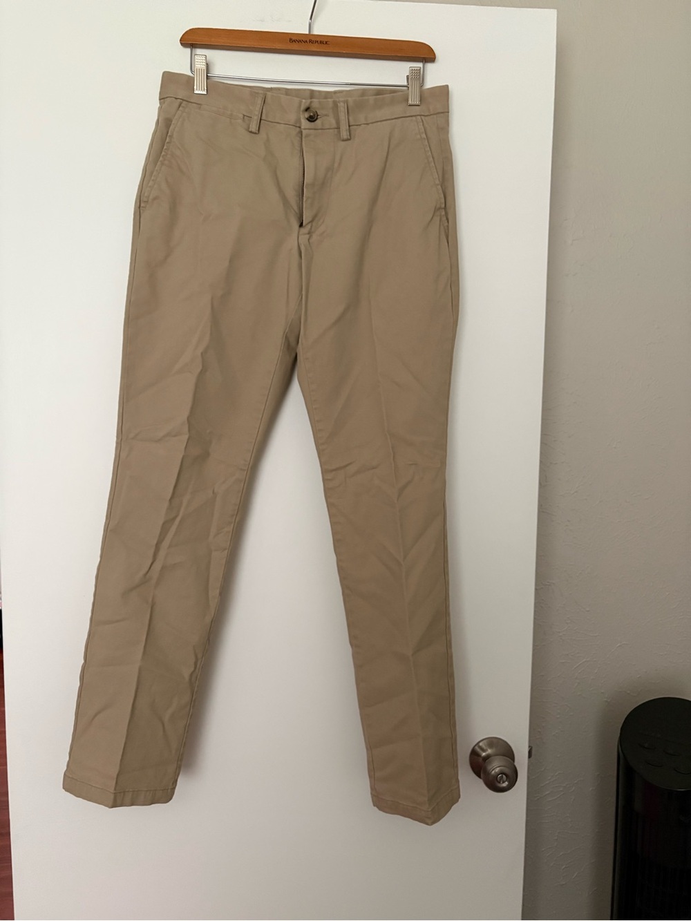 Old Navy Men's Khaki Ultimate Straight Chinos - Light Tan